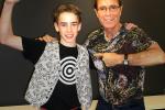 Meeting with Sir Cliff Richard at the Westpac Arena 2010