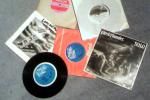 A few of my 45 singles circa 70's & 80s. These round things were called 