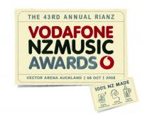2008 Vodafone NZ Music Award Finalists Announced