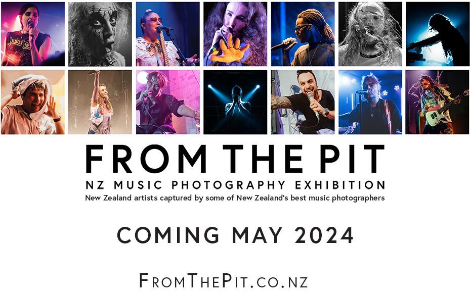 FromThePit 2024 New Zealand Music Photography Exhibition Returns to Celebrate Local Talent