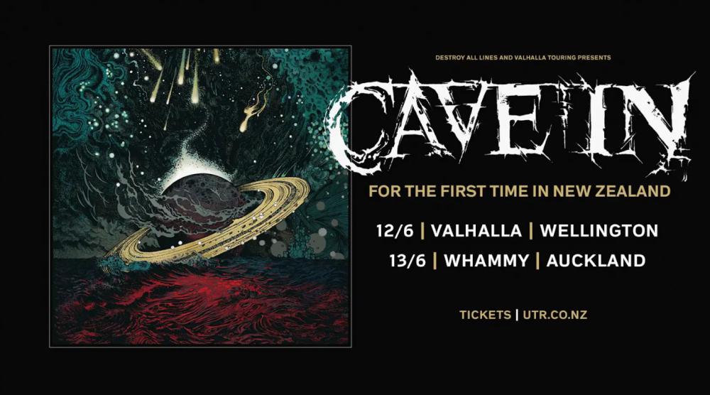 Cave In (USA) Announce Aotearoa Tour 2024 - Click For Full Story
