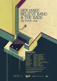 Her Make Believe Band & The Bads Announce 13-date Joint Tour of New Zealand