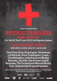 Kotahitangata (One People) Concert For The NZ Red Cross 2011 Earthquake Appeal