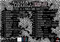 Alizarin Lizard Mad as a March Hare Tour