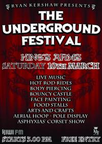 The Underground Festival This Saturday