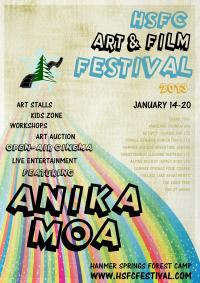Anika Moa Scheduled to Perform at the HSFC Art & Film Festival January 2013