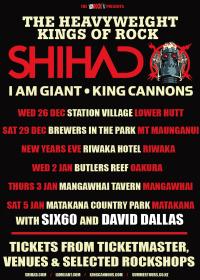Heavyweight Kings of Rock - Shihad, I Am Giant, King Cannons