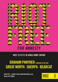 Get Your Riot Face On for Amnesty International