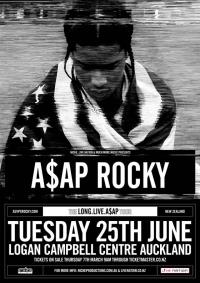 A$AP Rocky NZ Tour