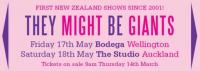 They Might Be Giants - first NZ shows since 2001