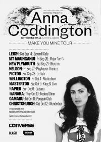 Anna Coddington Make You Mine new single and tour