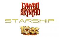 Lynyrd Skynyrd, Starship featuring Mickey Thomas and 10cc