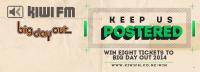 'Keep Us Postered' with Big Day Out and Kiwi FM