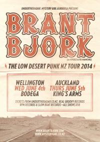 Brant Bjork (Kyuss/Fu Manchu) returns to New Zealand