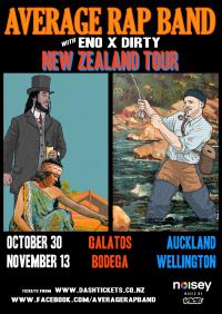 Average Rap Band New Zealand Tour