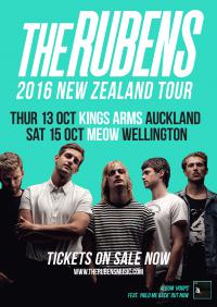 The Rubens Announce NZ Tour This October