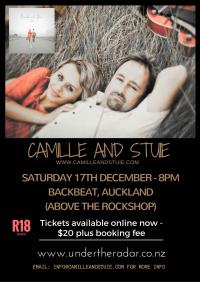 Camille & Stuie on NZ Tour with guitar clinic in Auckland