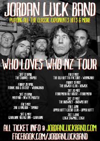 The Jordan Luck Band Announce Who Loves Who NZ Tour