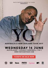 LA rapper YG hits Auckland in June for a one-off show