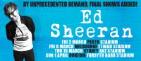 Ed Sheeran Announces Final Shows