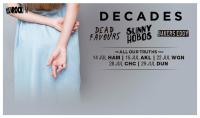 Decades hit the road in July with Skinny Hobos, Dead Favours and Bakers Eddy