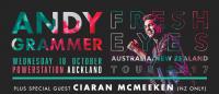 Andy Grammer - Ciaran McMeeken announced to open Auckland show