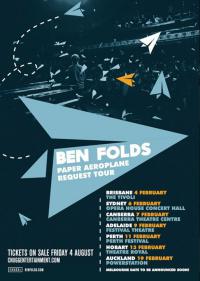 Ben Folds Announces One New Zealand Show In February 2018
