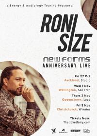 Roni Size - NZ supports announced