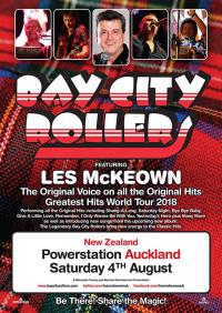 Bay City Rollers Featuring Les McKeown Announce NZ Tour