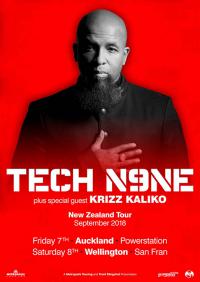 Tech N9ne With Special Guest Krizz Kaliko Announces NZ Tour