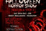 Helloween Horror Show October 29 Buddy Mulligans Hamilton.