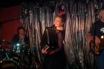 Trio vocals & accordion with bass and drums, Wunderbar, Lyttelton, July, 2014