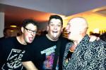 John and Mike from Liberated Squid, with Ska legend Buster Bloodvessel from Bad Manners