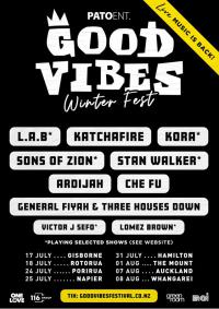 Good Vibes 2020 goes ahead featuring local acts L.A.B, Kora and more