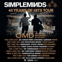 Simple Minds Announce Rescheduled Dates