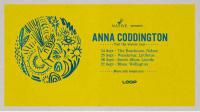 Anna Coddington Announces Test The Waters Tour