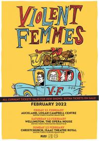 Violent Femmes reschedule New Zealand tour to February 2022