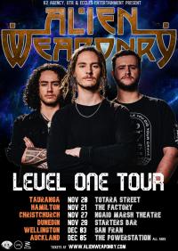 Alien Weaponry - Very first day back on tour Nov 2020