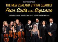 The New Zealand String Quartet, Four Suits And A Soprano -- Touring NZ April & May 2021