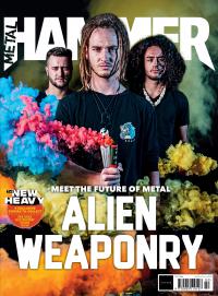 Alien Weaponry on the cover of Metal Hammer Magazine