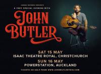 Guitar/Roots Rock Legend John Butler Announces Two NZ Concerts