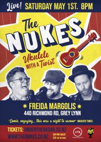 The Nukes Ukulele Trio Return to Freida's