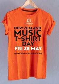 NZ Music T-Shirt Day Back In 2021 To Support MusicHelps