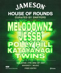 Jameson and Sniffers reveal the rescheduled New Zealand arrival of Jameson House of Rounds