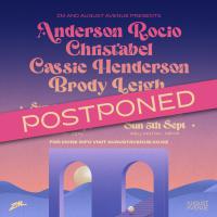 August Avenue - Girls on Tour Postponed