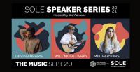 It's all about the music! SOLE rolls out 2nd event in the SOLE Speaker Series