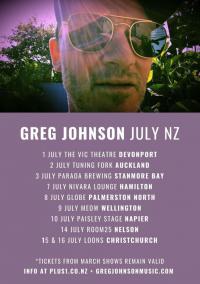 Greg Johnson Returns To NZ For Full-Band Winter Tour - Click For Full Story