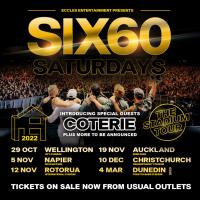 Six60 Announce Coterie As First Support On Six60 Saturdays The Stadium Tour