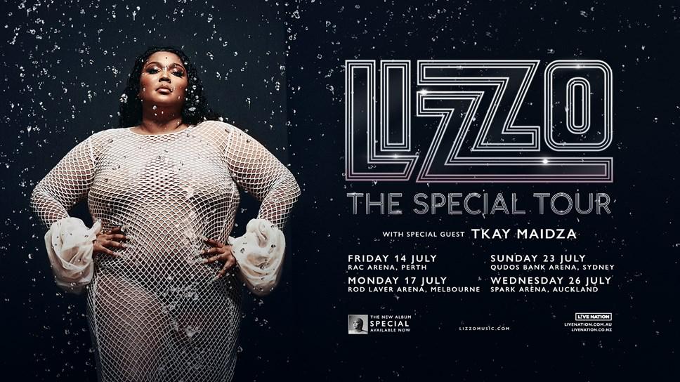 Lizzo Presents: The Special Tour - New Zealand date confirmed