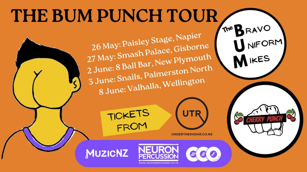 BUM Punch Tour Feat. The Bravo Uniform Mikes and Cherry Punch - Click For Full Story